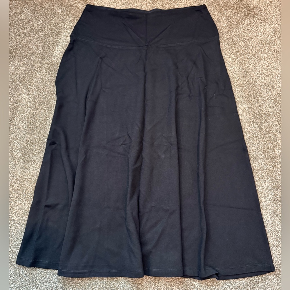 Ruby Ribbon Midi Skirt